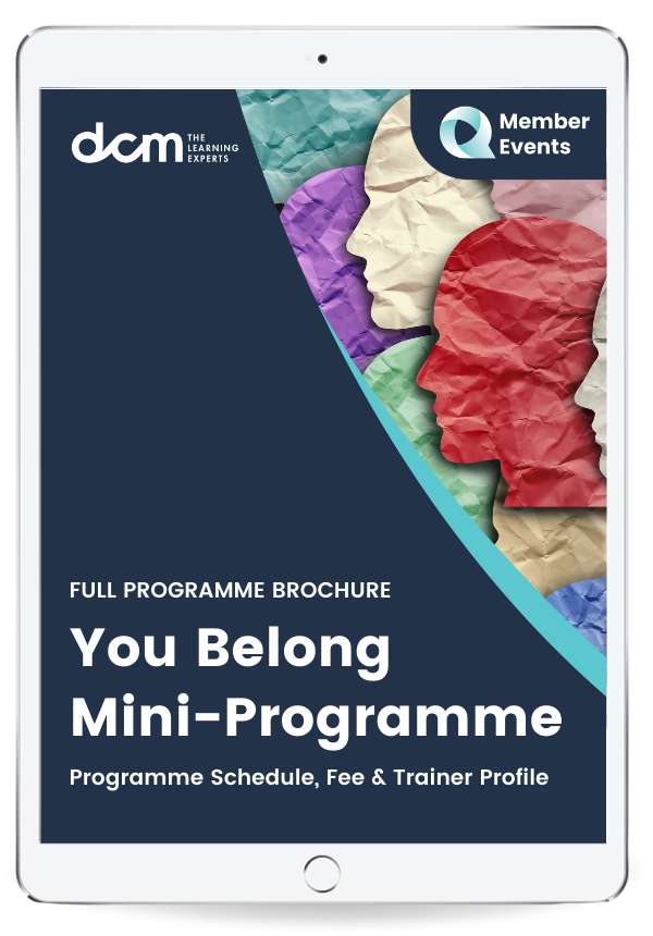 Get the You Belong Mini-Programme Full Course Brochure & 2024 Timetable Instantly